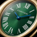 Emerald Oval Roman Dial Bangle Watch – Gold Prestige Heritage Edition