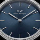 Midnight Blue Crystal Bezel Watch – Silver Radiance Edition