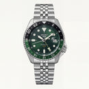 Emerald Green GMT Automatic Steel Watch