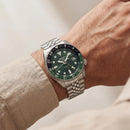 Emerald Green GMT Automatic Steel Watch