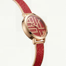 Scarlet Signature Watch – Rose Gold Statement Edition