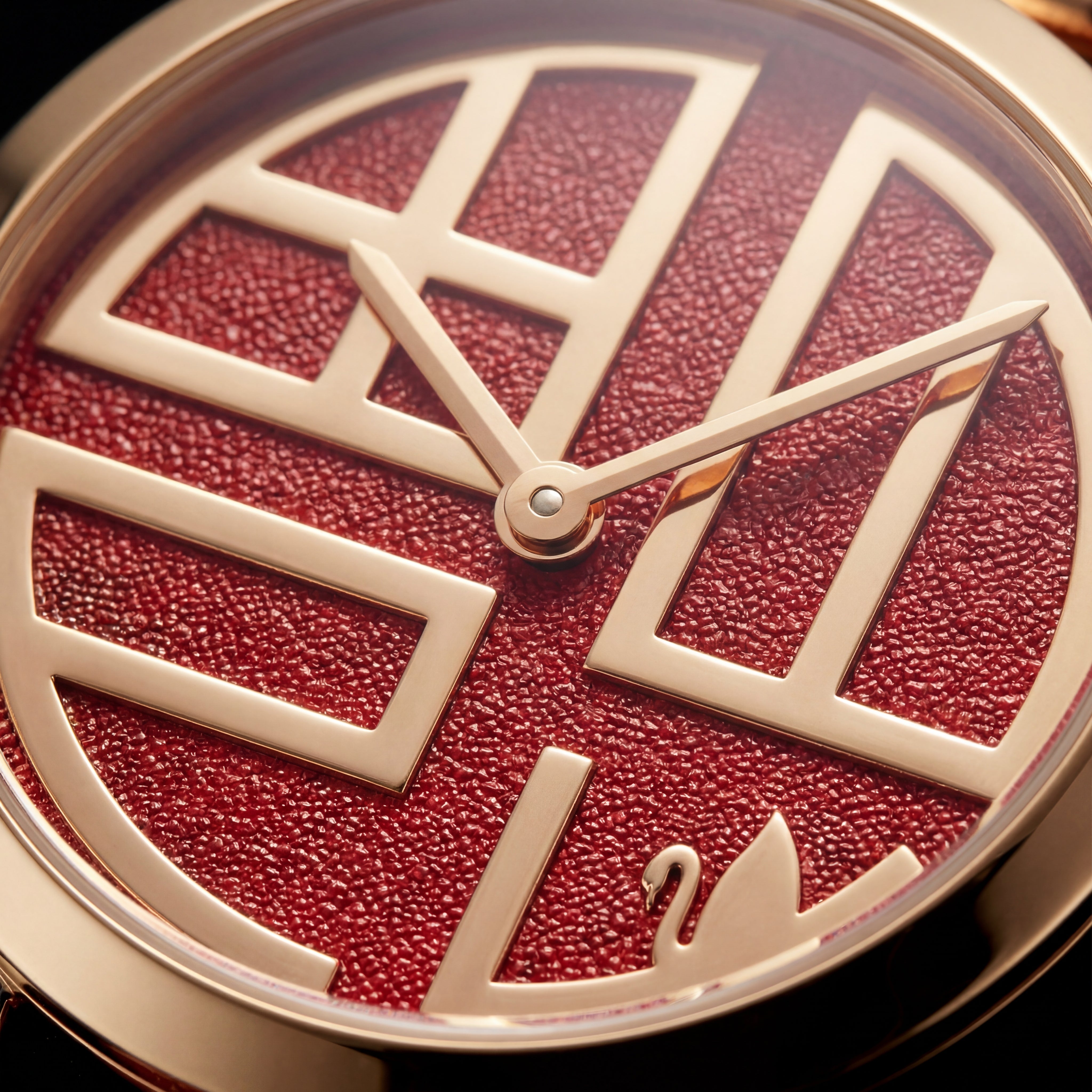 Scarlet Signature Watch – Rose Gold Statement Edition