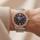 Medusa Midnight Two-Tone Watch – Rose Steel Signature Edition