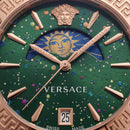 Medusa Emerald Rose Gold Watch – Signature Celestial Edition