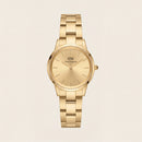 Classic Gold Minimal Watch – Heritage Brushed Edition