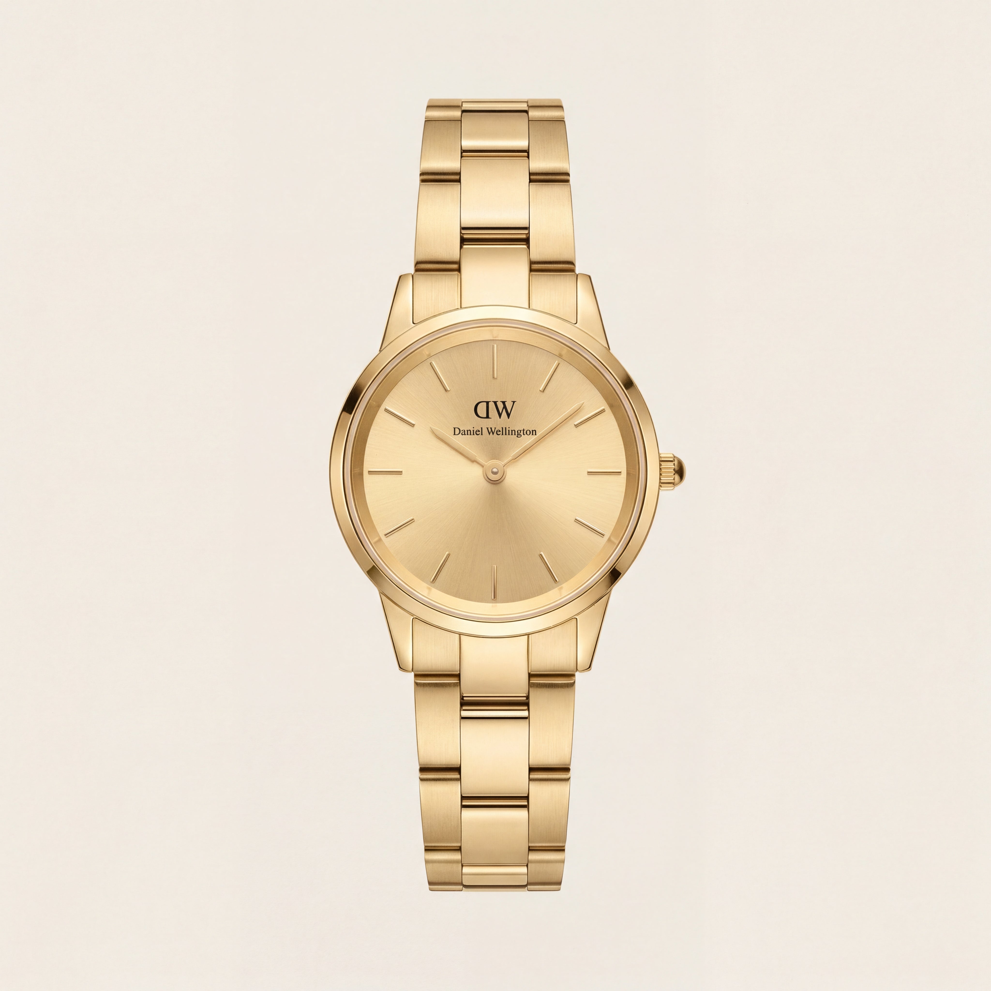 Classic Gold Minimal Watch – Heritage Brushed Edition