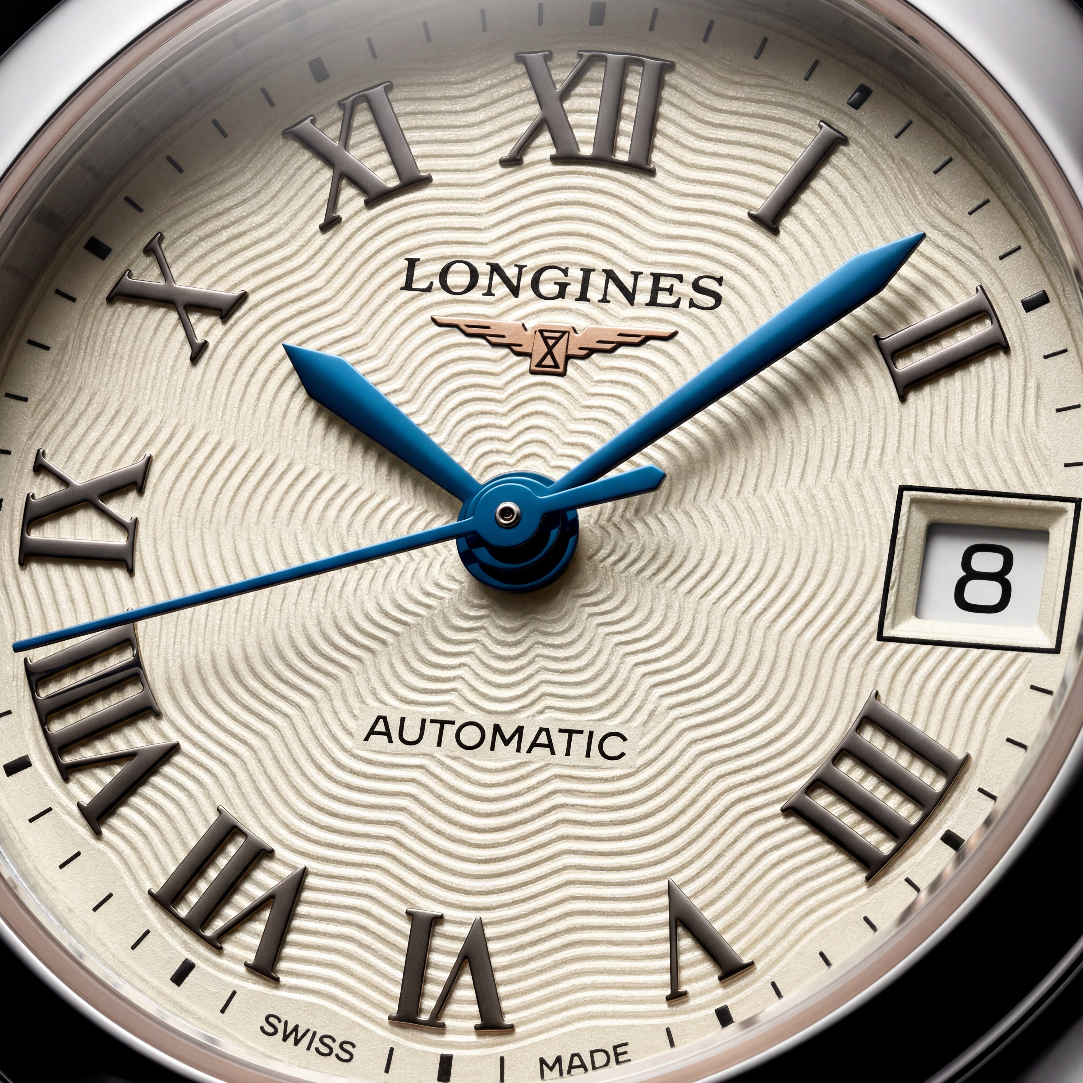 Two-Tone Diamond Bezel Watch – Heritage Roman Automatic Edition