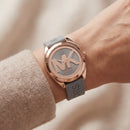 Urban Grey Logo Watch – Rose Gold Power Edition