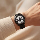 Midnight Black Logo Watch – Stealth Edition