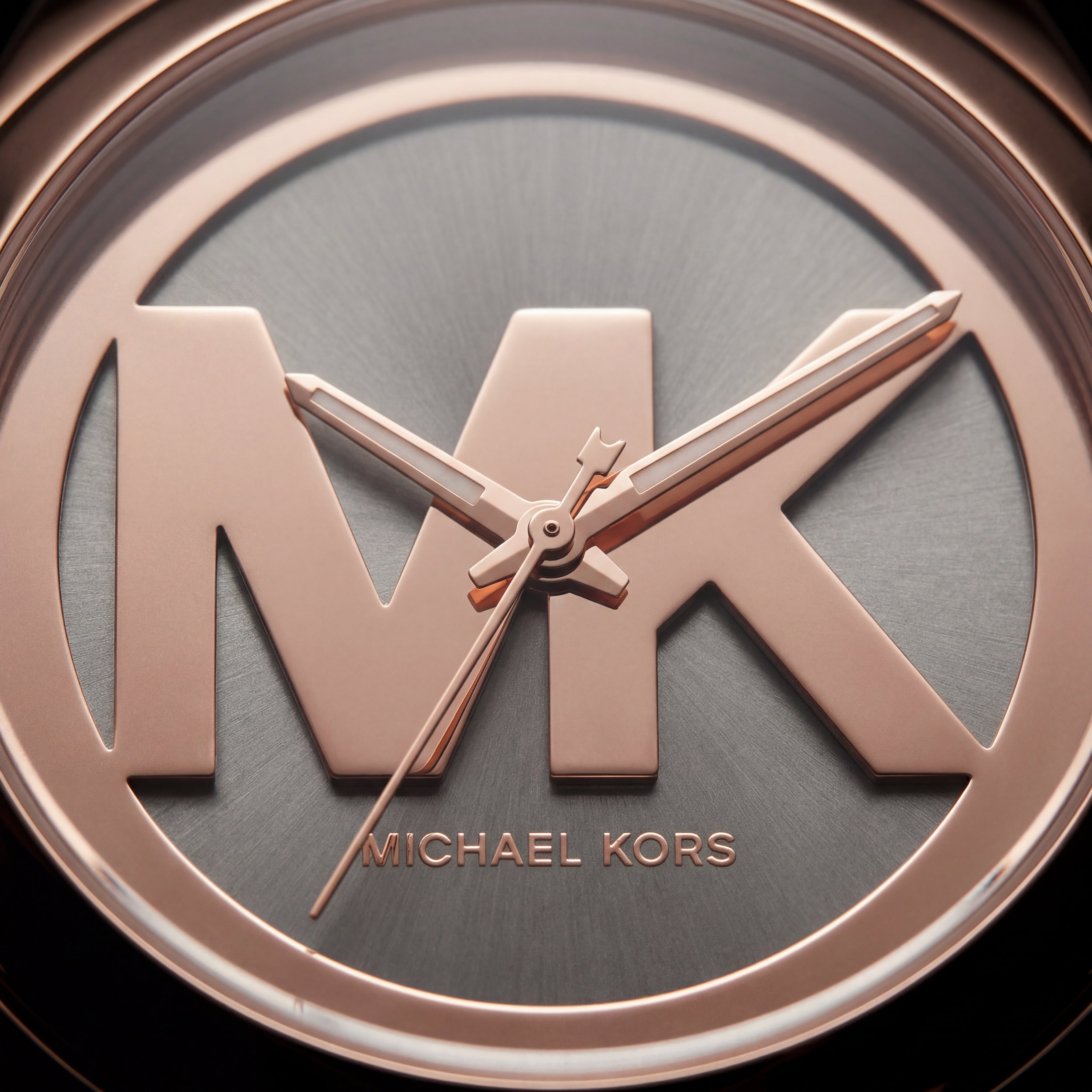 Urban Grey Logo Watch – Rose Gold Power Edition