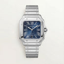 Midnight Blue Square Automatic Roman Dial Steel Watch