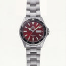 Crimson Red Diver Automatic Stainless Steel Watch