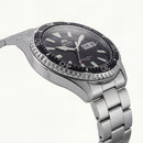 Ocean Black Diver Automatic Stainless Steel Watch