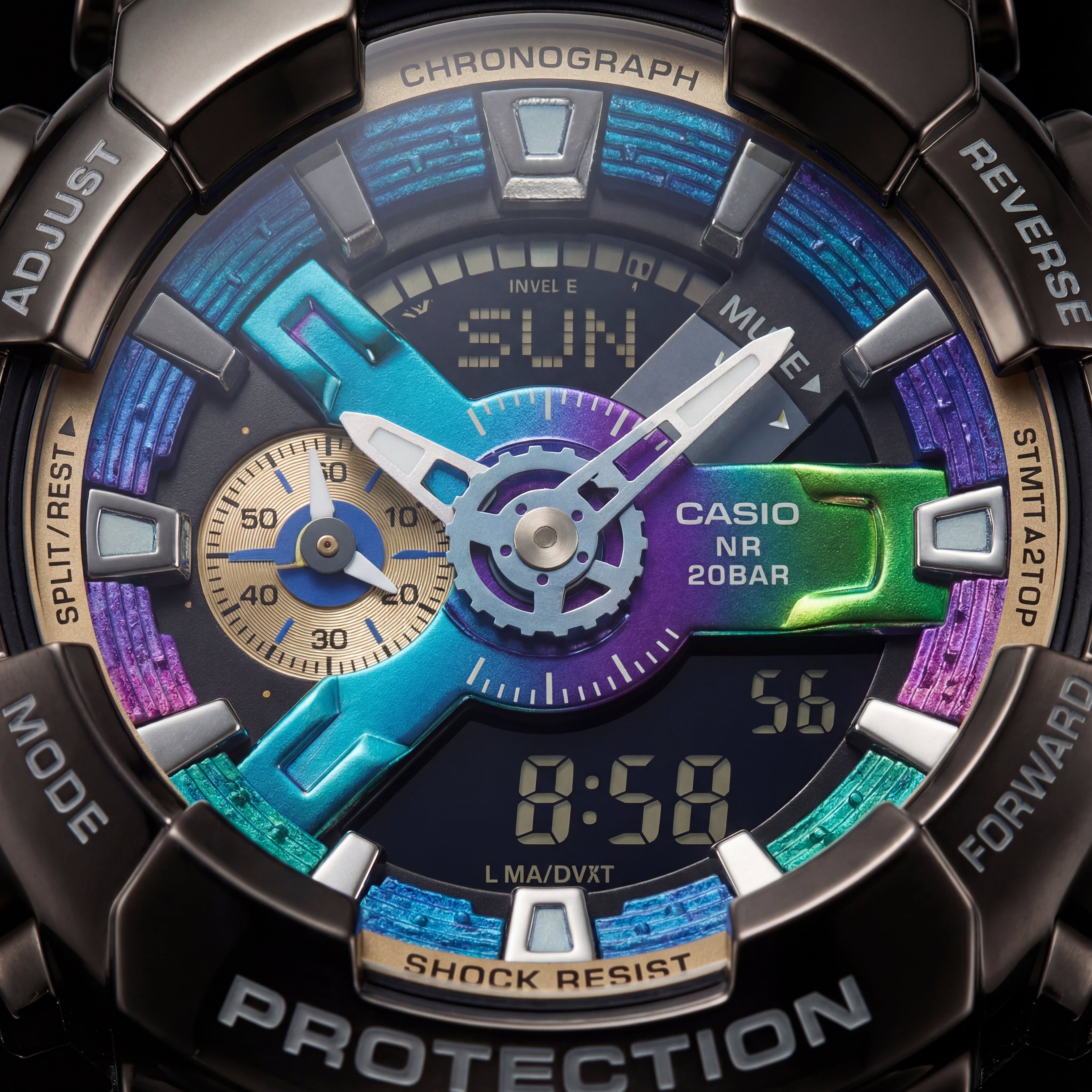 Midnight Spectrum Hybrid Chronograph Sports Watch
