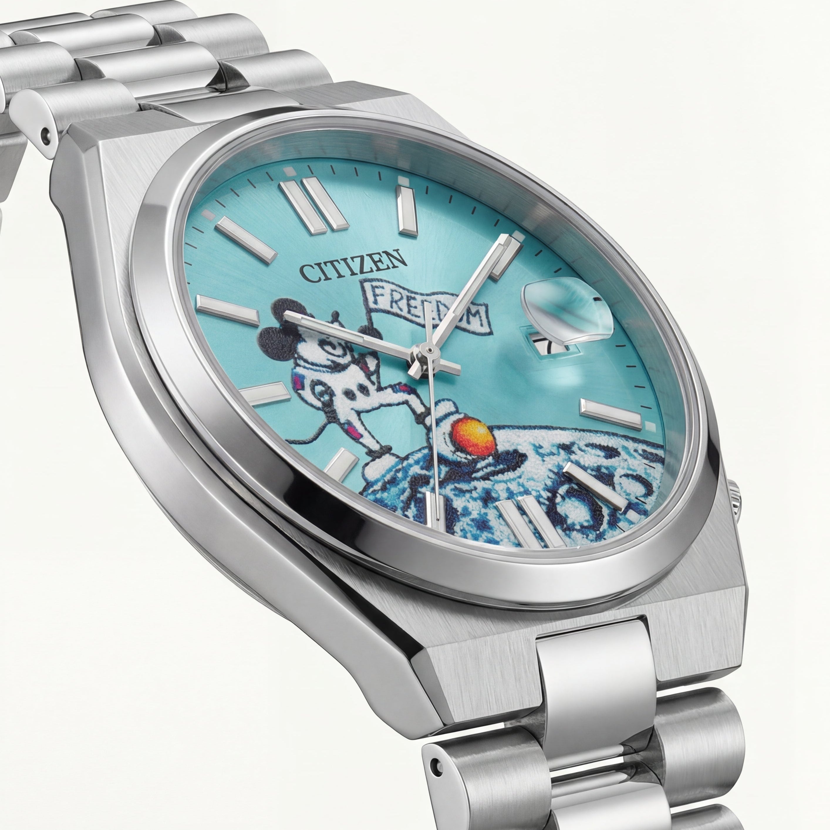 Ocean Climb Art Dial Stainless Steel Men’s Watch