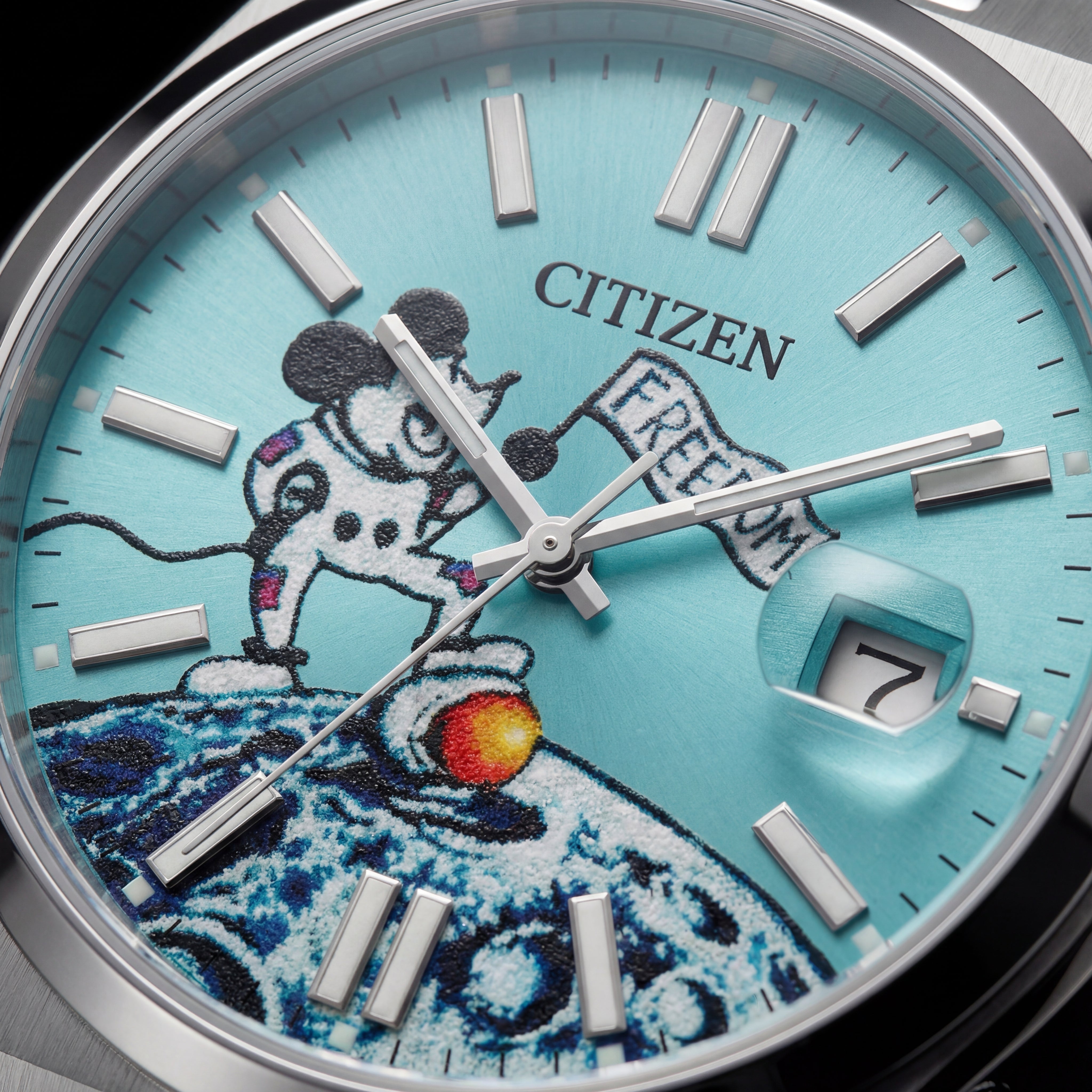 Ocean Climb Art Dial Stainless Steel Men’s Watch