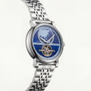 Midnight Blue World Dial Open-Heart Automatic Men’s Watch
