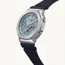 Ice Blue Hybrid Solar Sports Protection Watch