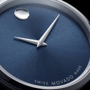 Deep Blue Minimalist Silver Men’s Watch