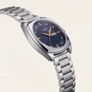 Navy Blue Diamond Index Day-Date Men’s Watch