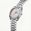 Silver Ivory Diamond Index Day-Date Men’s Watch