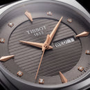 Steel Grey Diamond Index Day-Date Men’s Watch