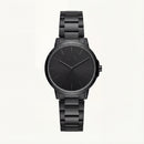 Premium Black Minimal Stainless Steel Watch for Men