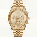 Premium Gold Chronograph Stainless Steel Watch for Men