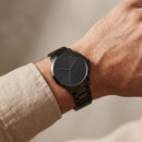 Premium Black Minimal Stainless Steel Watch for Men