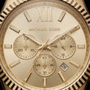 Premium Gold Chronograph Stainless Steel Watch for Men