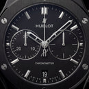 All-Black Chronograph Watch – Sport Luxury Edition