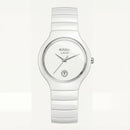 Pure White Ceramic Diamond Date Watch – Luxury Minimal Edition