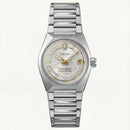 Classic Ice White Automatic Steel Watch – 3-Day Power Reserve