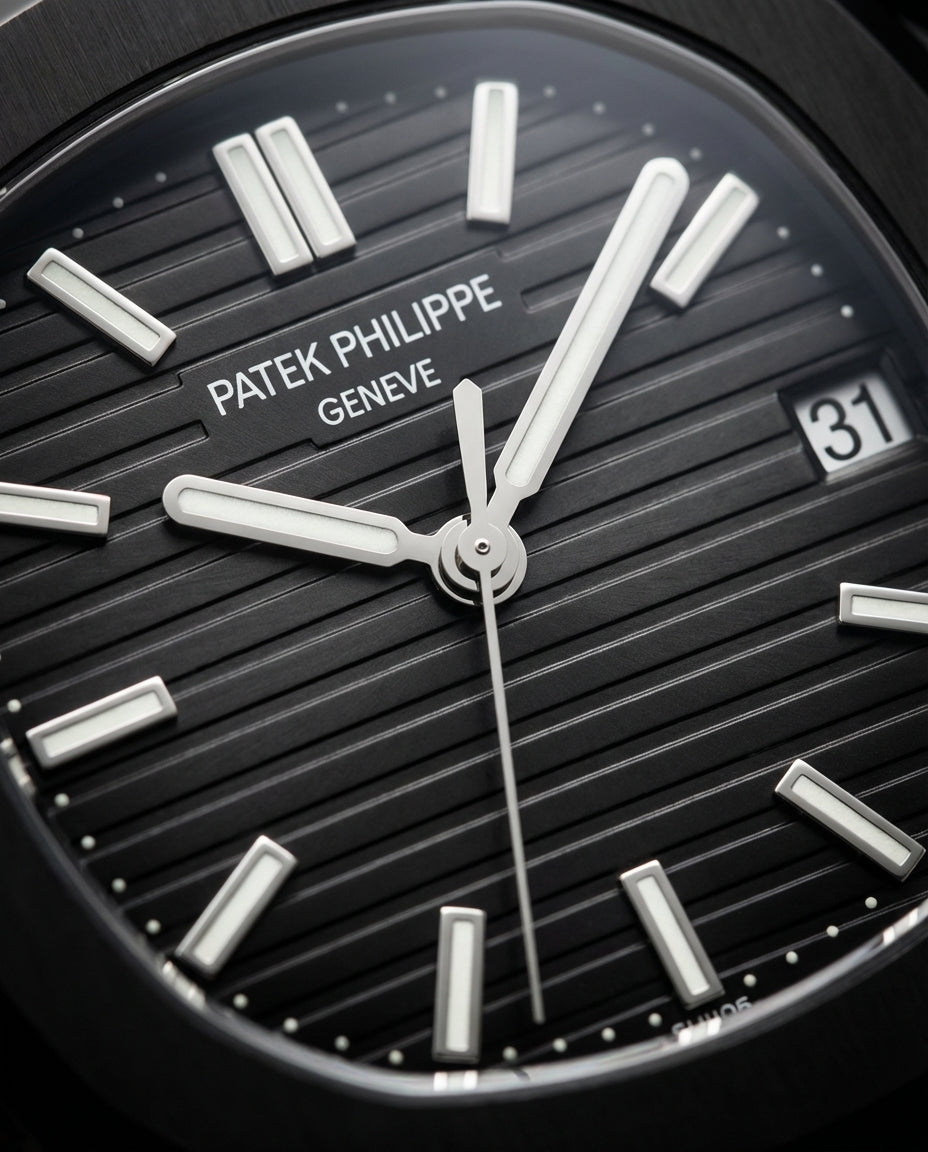 Nautiq Black Quartz Steel Luxury Watch