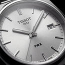 Stainless Steel Integrated Bracelet Silver Dial Date Watch – Women