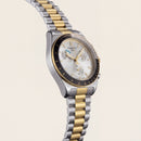 Luxury Two-Tone Stainless Steel Chronograph Tachymeter Silver Dial Premium Bracelet Watch – Men