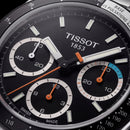Luxury Stainless Steel Chronograph Tachymeter Black Dial Sport Bracelet Watch – Men