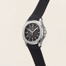 Luxury Stainless Steel Sport Watch Charcoal Embossed Dial Black Rubber Strap Premium Watch – Men