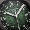 Luxury Stainless Steel Sport Watch Green Embossed Dial Green Rubber Strap Premium Watch – Men