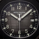 Luxury Black Sport Watch Matte Black Steel Case Charcoal Grid Dial Premium Rubber Strap Watch – Men