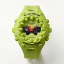 Neon Green Shock-Resistant Hybrid Sports Watch