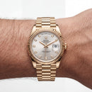 Centrix Gold Diamond Day-Date Watch