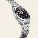 Obsidian Black Open-Heart Automatic Steel Watch
