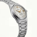 Classic Ice White Automatic Steel Watch – 3-Day Power Reserve