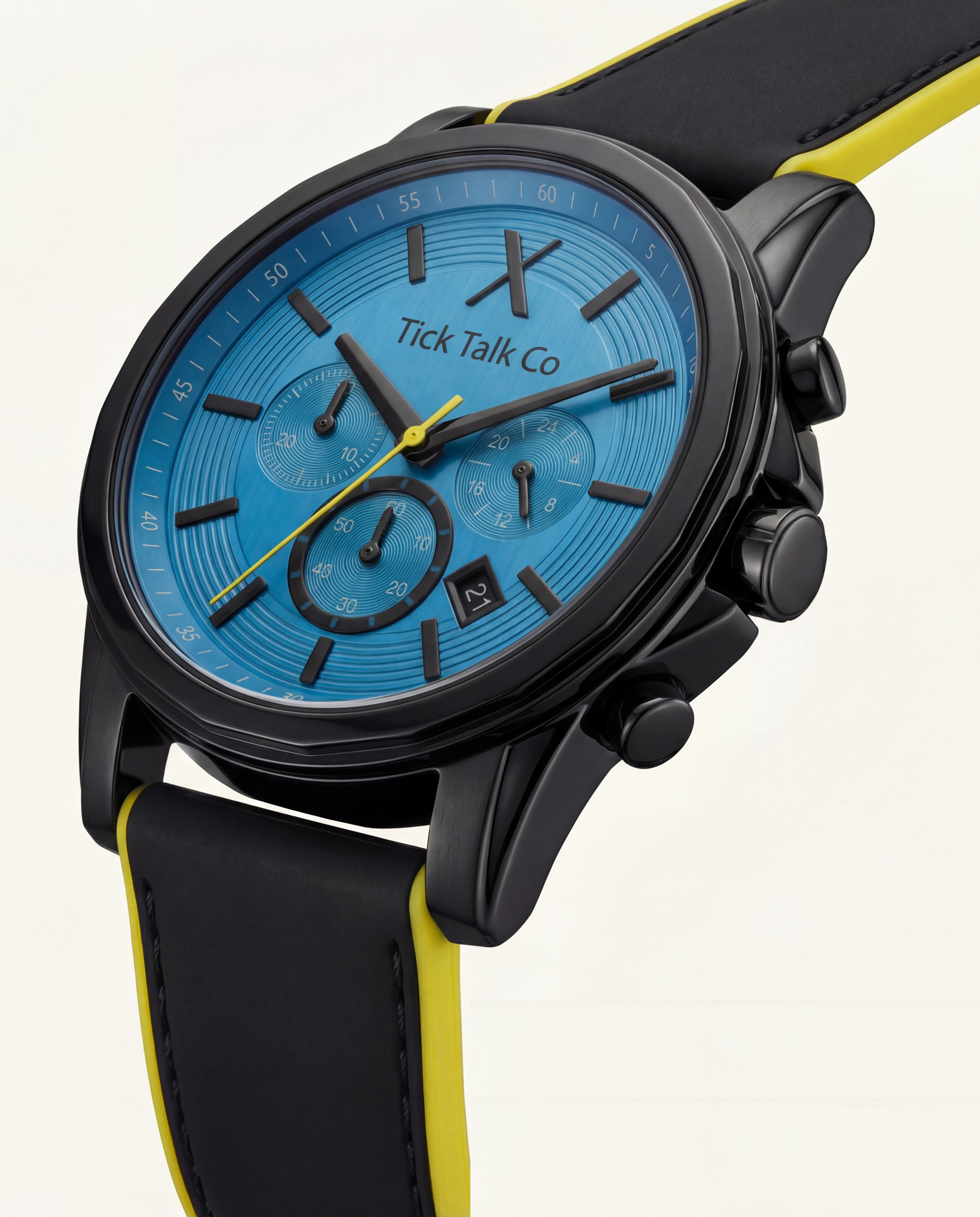 Centrix Blue Black Chronograph Sport Edition