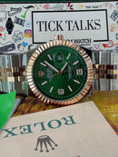 Premium Green Dial Luxury Watch – Men