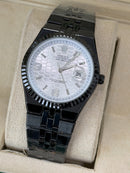 Premium Black Steel Luxury Watch – Men