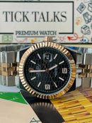 Premium Black Dial Luxury Watch – Men