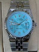 Premium Ice Blue Luxury Watch – Men