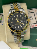 Premium Two-Tone GMT Style Watch – Men